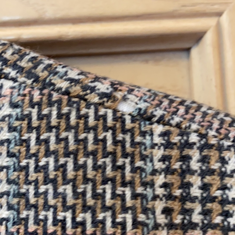 Evan Picone Brown Plaid Blazer - Picture 7 of 10